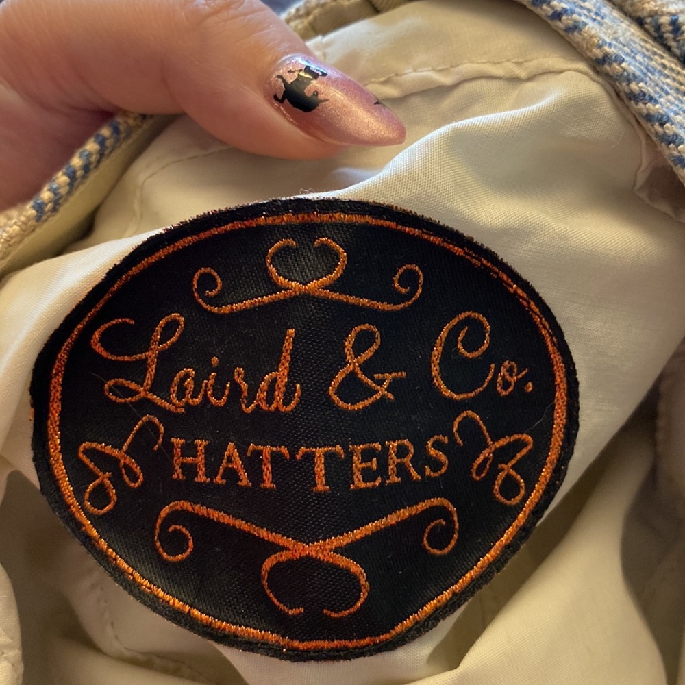 Adorable Plaid Laird & Co Cap - Picture 4 of 5